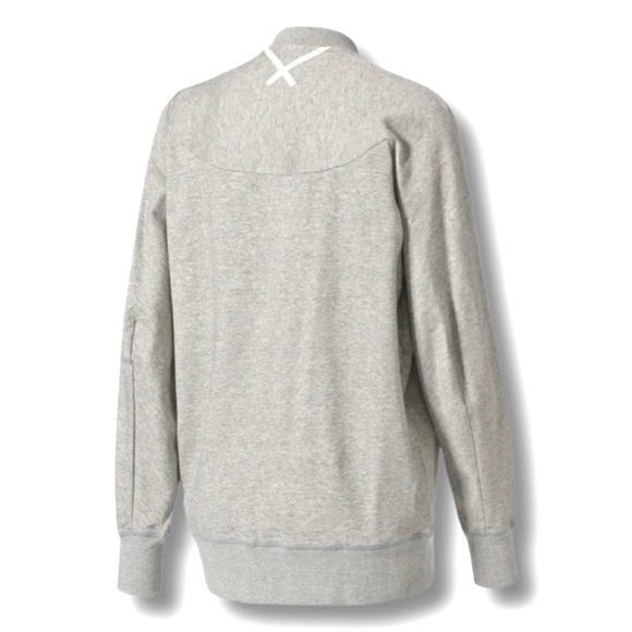 EUC - Adidas Originals XBYO Women’s Full-Zip Bomber Jacket - Gray Small - Picture 2 of 9